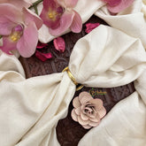 Vriksham Unique Peacock Jadau Kundan Finger Ring-Red Green & White-J3421